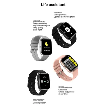 2020 New Horúce Dt36/p8 Pro Max Smartwatch Ip68 Smart Hodinky 1.78 Palcový Multi-športové Modet Fitness Športové Smart Hodinky Muži Ženy