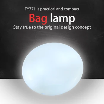 2020 Nová Prenosná Taška Lampy, Nočné Svetlo 2 gombíková Batéria CR2032, 2 Režimy Ľahký Dotyk Svetla Na Batoh, Kabelku Cestovanie
