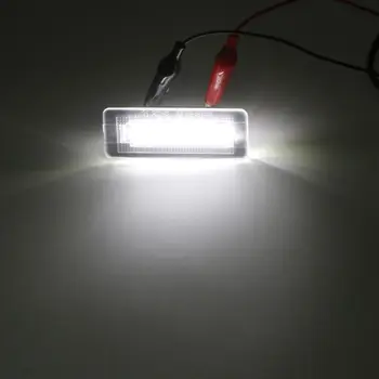 2020 Nové 2x 18 SMD LED evidenčné Číslo Svetlo Lampy bez Chýb Pre Benz, Smart Fortwo Coupé Kabriolet 450 451 W450 W453