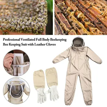 2020 Nové Bielej Anti-Bee Kabát Včelárske Náradie PVC Špeciálne Ochranné Oblečenie Včelárskych Vyhovovali Včelárskych Oblečenie 1.8