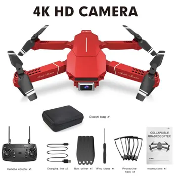 2020 NOVÉ E68 Drone HD širokouhlý 4K WIFI 1080P FPV Hučí video live Nahrávanie Quadcopter Výška udržiavať Drone Fotoaparát Hračky