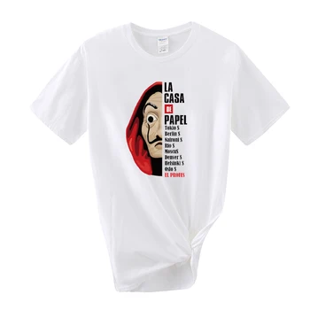 2020 Nové Letné Punk Ležérny Top Tričko Cia La Casa De Abstraktných Tlač Cartoon T-shirt Ženy Harajuku Estetika Gotický Retro Tričko