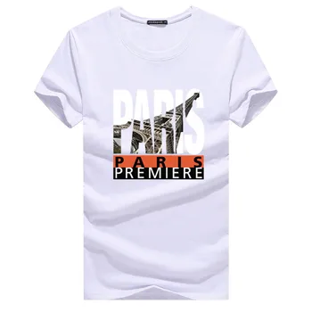2020 Nové Letné Voľný čas T Shirt Mens Železa veža, t košele Zábavné Tlač Tričko Mužov Hip Hop Streetwear Tričko muži Košele 04