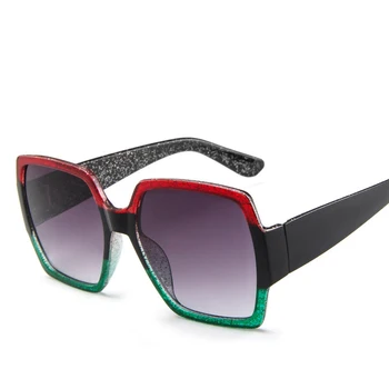 2020 nové módne námestie dámske slnečné okuliare klasický dizajn značky námestie pánske okuliare UV400 veľký rámik jazdy slnečné okuliare