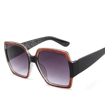 2020 nové módne námestie dámske slnečné okuliare klasický dizajn značky námestie pánske okuliare UV400 veľký rámik jazdy slnečné okuliare
