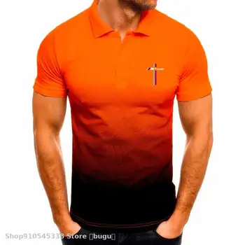 2020 Nové Polo Shirt Mens Príležitostných Vysokej Kvality Motocykel vhodný pre bmw t-shirt Muž Topy Oblečenie Mužov 3D gradient-krátke rukávy