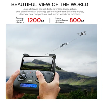 2020 NOVÉ SG906 Max Drone 4k HD Mechanické Gimbal Fotoaparát 5G Wifi Gps Systém Podporuje TF Kartu Hučí Vzdialenosti 1,2 km Letu 25 Minút