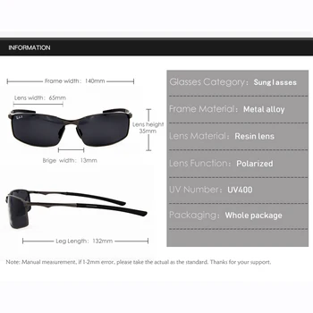 2020 Nové slnečné Okuliare, Sfarbenie Polarizované Mužov Slnečné Okuliare Mužov Značky Dizajnér Zrkadlo UV400 Mens Malé Športové Jazdné Okuliare