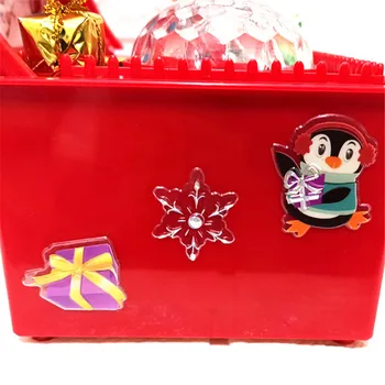 2020 Nové Veselé Vianočné Prekvapenie Darčeky Elektrické Santa Claus Žiariaci Vianočný Music Box Dovolenku Dekorácie Deti Hračky, Darčeky