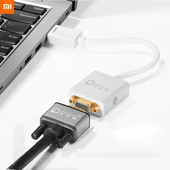 2020 Nové Xiao mijia HDMI / VGA line vysoká kvalita materiálu, vynikajúce spracovanie, ľahké a pohodlné