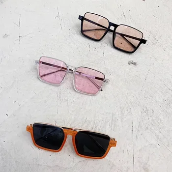 2020 novú Značku kinder zonnebril 2020 Boys&girls Roztomilý Fáze Námestie Strany Slnečné okuliare Model Show v Pohode 3-8 rokov, Deti oculos n134