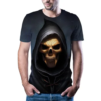 2020 nový horor 3D klaun t-shirt muži / ženy, hip hop, street štýl T-shirt pohode pánske top klaun 3D vytlačené T-shirt xxs-6xl