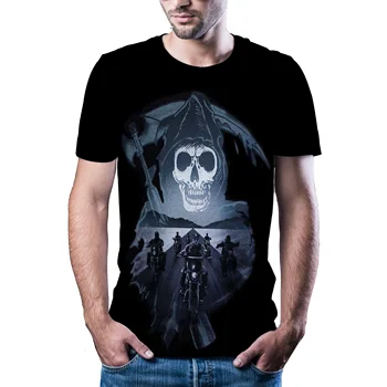 2020 nový horor 3D klaun t-shirt muži / ženy, hip hop, street štýl T-shirt pohode pánske top klaun 3D vytlačené T-shirt xxs-6xl