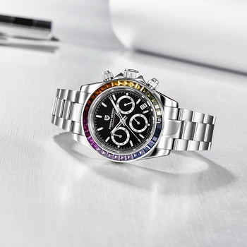 2020 PAGANI DIZAJNU Značky Luxusné quartz Hodinky hodinky mužov z Nehrdzavejúcej Ocele 100mm Nepremokavé Módneho priemyslu Relogio Masculino