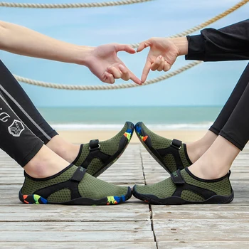 2020 pláže topánky, Tenisky Plávanie Obuvi mužov Aqua Topánky Vody ženy naboso Topánky unisex size35-46 zapatilla agua zapatos mujer