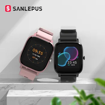 2020 SANLEPUS Smart Hodinky Šport Srdcového tepu Nepremokavé Fitness Náramok Muži Ženy Smartwatch Pre Android Apple Xiao GTS