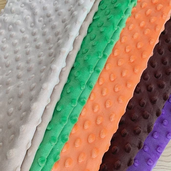 2020 Slávny Nové Značky SEWBATO Minky Bublina plyšové textílie na Výrobu Detská Deka & Swaddling Novorodenca Tepelnej Mäkké Plyšové textílie