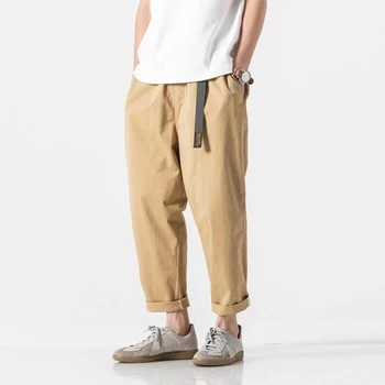 2020 Streetwear Joggers Hip Hop Nohavice Čierne Hárem Nohavice muž Techwear Oblečenie Módy kórejský Štýl Bts Kpop Mužov Oblečenie