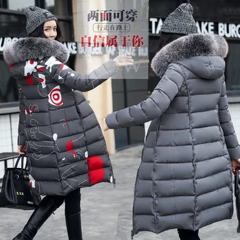 2020 zimné ženy kabát s kapucňou kožušiny golier zahustiť teplé dlhá bunda žena plus veľkosť 3XL vrchné oblečenie vetrovka dámy chaqueta feminino