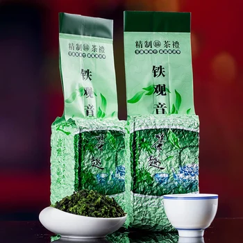 2020 Čína Anxi Tiekuanyin Čaj Čerstvý 1275 5A Organické Oolong Čaj Na chudnutie Čaj Zdravotnej Starostlivosti Krásy Zelené Potraviny