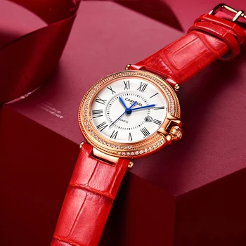 2020 Ženy, Luxusné Značky Sledovať Jednoduché Quartz Lady Nepremokavá Náramkové hodinky Ženskej Módy Bežné Hodinky Hodiny reloj mujer