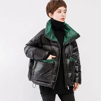 2020 Žien zimná bunda parka žien chlieb zimný kabát nadol bunda nadrozmerné žien Dole bundu ženy teplé Voľné outwear