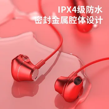 2021 500 mAh Nové Slúchadlá Bezdrôtové Bluetooth Slúchadlá Magnetické Športové Bežecké Headset IPX4 Vodotesné Slúchadlá Podpora TF Kariet