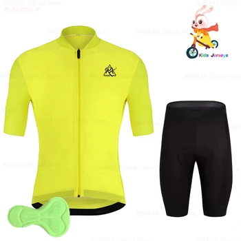2021 Detský Cyklistický Dres Nastaviť Pro Team Rx Šortky Deti Cyklistické Oblečenie Chlapci V Lete Požičovňa Nosenie Priedušná Outdoorové Športové Oblečenie
