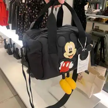 2021 Disney Mickey Mouse Batoh Malé Námestie Ramenný Messenger Mini Kabelka, Taška Deti Cartoon Kabelky pre Deti, Darčeky