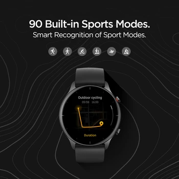 2021 Globálna Verzia Amazfit GTR 2e Smartwatch 24 Dní výdrž Batérie 2.5 D Sklo 90 Športy Alarmy Bluetooth 5.0 Smart Hodinky