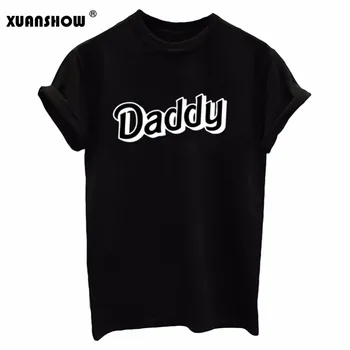 2021 Letné Štýl Zábavnej 3D Otecko Listov Tlač Harajuku Ženy Tee Topy S-XXL Camisetas Mujer