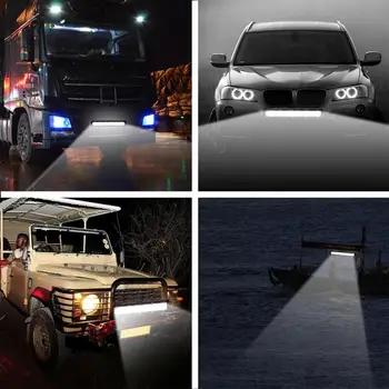 2021 Nové 120W LED Pracovné Svetlo Bar Povodňových Bodové Svetlá do Hmly Jazdy Lampa Offroad Auto Truck SUV Vysoko Kvalitné Príslušenstvo Dropshipping