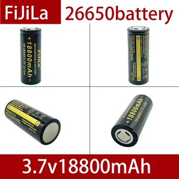 2021 Nové 3,7 V 26650 Batérie 18800mAh Li-ion Nabíjateľná Batéria Pre LED Baterka Horák, Li-ion Batéria akumulátorová batéria