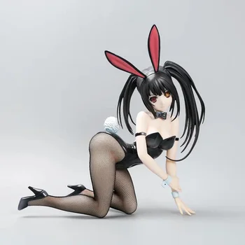 2021 nové Uvoľnenie Dátum Live Kurumi Tokisaki Bunny Dievča PVC Akcie Obrázok Anime Sexy Dievča Obrázok Model Hračky Kolekcie Bábika Darček