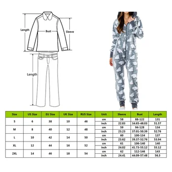 2021 Vianočné Ženy Pyžamo Nastaviť Bavlna Sleepwear Dlho, Stožiare, Nohavice Vianočné Cartoon Pyžamo Ženy Zimné Pyžamá Dievča Sady