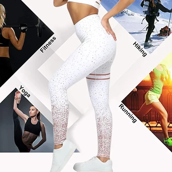 2021 Ženy Šport Fitness Leginy Telocvični Vysoký Pás Femme Energie Ovládanie So Systémom Push Up Legíny Nové Cvičenie Športové Nohavice Elastický