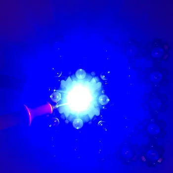 20pcs LED Rásť Svetlo 3W Rásť Led Kráľovská Modrá 440nm + Modrá 470nm Lampa Zdroj DIY 10W 20W 30W 50W 100W Žiarovka Pre 3W Svetelný Korálky