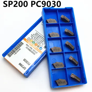 20PCS SP200 PC9030 Vložiť Karbidu ZQ2020 Nástroj ZQ2525 Groove Držiaka Nástroja Sústruh Nástroj na Oddelenie a Drážkovanie Čepeľ