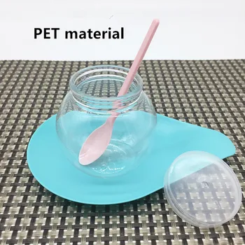 20pcs Tvorivé sférické puding pohár priehľadný plast planet cup čokoládový mousse ovocie jogurt fľaša mini candy darček jar