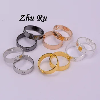 20pcs ZHU RU 10 mm Vintage prsteň Hula hoop náušnice turbo krúžky potravín tvar Kúziel pre Šperky Predpoklady Fashion, Diy Dekoratívne