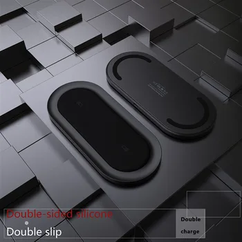 20W Qi Bezdrôtová Nabíjačka Pre iPhone 11 XS XR 8 Airpods Pro Dual 10W Rýchle Nabíjanie Pad pre Samsung S10 S20 Indukčné Rýchle Nabíjanie