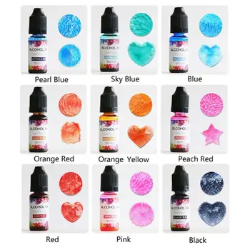 22 Epoxidové Farby Pigmentu Tekuté Farbivo Farebného Atramentu Rozptyl UV Živice DIY Remesiel T4MD