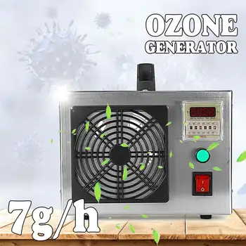 220V 7g Generátor Ozónu Ozón Generátor Vzduchu Armatúry Dezinfekcia Sterilizátor Ozonator Domácnosť na Čistenie Sterilizáciu Cleaner