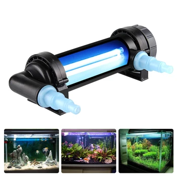 220V UV5W-H36 36W UV Sterilizátor na Čítanie Svetlo Ultrafialové Filter Nádrže Vody Čistič Pre Akvárium Rybník Coral Koi Fish Tank