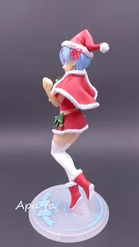 23 cm Anime Obrázok Hračky Re: Život iného Sveta od Nuly Rem Vianočné Ver. PVC Akcie Obrázok Hračky Kolekcie Bábika Darček