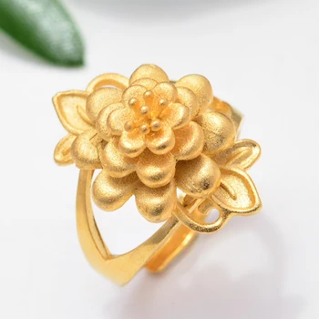 24K Gold Jelwery svadobné dary Krúžok Večnosti Krúžok Charms Najlepší Priateľ Dar Lásky, Symbol Módneho Prstene Pre Ženy zásnubný prsteň