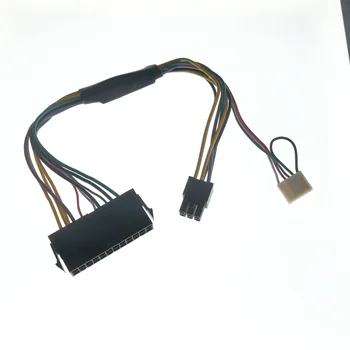24pin ATX do základnej Dosky 2-port 6pin adaptér Napájací kábel Kábel pre HP 600G1 800G1 Doske 30 cm