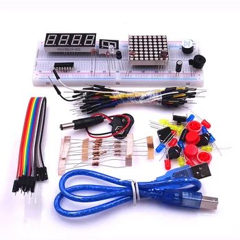 2560 r3 starter kit motorových servo RFID Ultrazvukové Škály relé LCD pre arduino