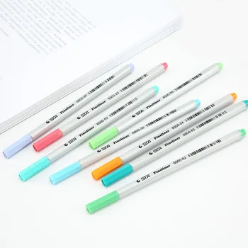 26 farebný gél pero 0,4 mm jemné vložky na báze Vody, farebné perá značky pre kreslenie komiksu manga design Office školské potreby A6202