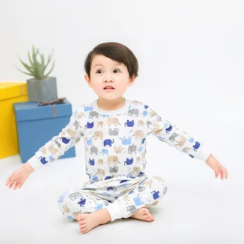 27 deti Jar Chlapci Pyžamo Oblek Pre 2-9 Rokov Domov Nosiť Oblek Deti Pyžamá Cartoon Vzor Chlapci Oblečenie